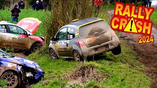 Accidentes y errores de Rally 2024  Tercera semana de Marzo by chopito Rally crash 924 [upl. by Sherwynd]