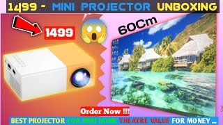 Pocket Size LED Projector for Home at Rs1499 Nafees IDeas miniprojector projector [upl. by Seton]