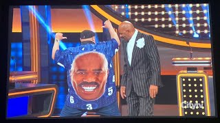 Celebrity Family Feud intro amp Custom Family Feud shirt  Fat Joe vs Gabriel Iglesias 8624 [upl. by Ahtilat]