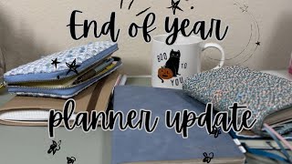 end of year journal amp planner update  thoughts on 2025 lineup [upl. by Karoly681]