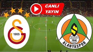 GALATASARAY ALANYASPOR MAÇI CANLI İZLE [upl. by Bathesda]