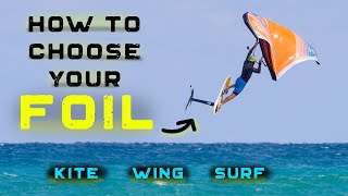 How to choose your foil  EVERYTHING you need to know about hydrofoils [upl. by Socram460]