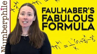 Faulhabers Fabulous Formula and Bernoulli Numbers  Numberphile [upl. by Iives453]