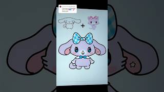 Cinnamoroll Mewkledreamy 💜 cinnamoroll cute drawing sanrio art digitalart hellokitty kawaii [upl. by Aicerg632]