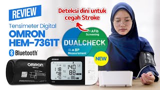 Review Omron HEM 7361T Tensimeter Digital  Deteksi AFIB [upl. by Nilreb277]