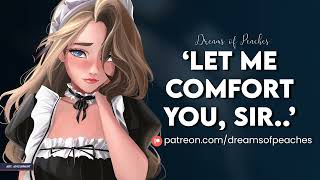 ASMR  Your Maid Wakes You From A Nightmare F4M Calming you down Helping you sleep Sweet [upl. by Ulick]