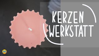 Kerzenwerkstatt  Welches Wachs für Kerzen gibt es Erklärung Kerzenherstellung [upl. by Wurst]