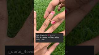 How to find perfect ring size shortsviral utubeshorts [upl. by Sobel553]