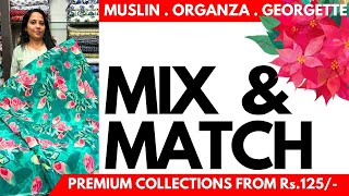 Mix amp Match Collections  Premium Saree amp Kurtha Combo  12NOV23 [upl. by Nohsyt]