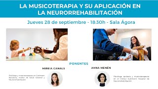 La musicoterapia y su aplicación en la neurorrehabilitación [upl. by Mildrid303]