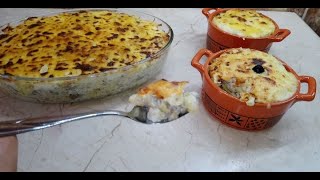 Macaronis sauce béchamel légère صينية معكرونة بيشاميل خفيفة بالفرن [upl. by Hedberg]