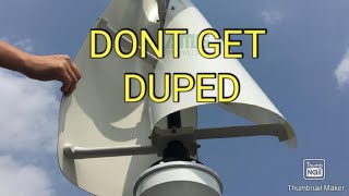 Watch this before you buy a wind generator My personal experience and what to look for [upl. by Ednalrim787]