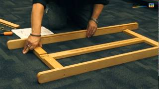 Art Lesson How To assemble A Tilting Studio Easel by Mont Marte [upl. by Arriaet]