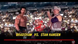 Stan Hansen vs Bradshaw  Dream Match Series [upl. by Marinelli]