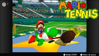 Mario Tennis N64  Baby Mario Singles  Tournament [upl. by Jamima]