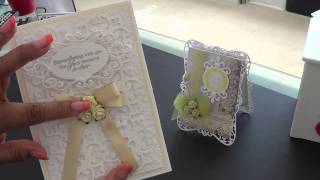 Cards made using Spellbinders Dies [upl. by Batchelor]