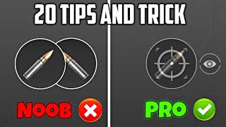 15 TIPS AND TRICKS THAT WILL MAKE YOU PRO IN PUBGBGMI  NOOB TO PRO  EVERYONE SHOULD KNOW • [upl. by Wagoner41]