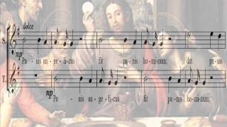 Franck Panis Angelicus Duet Tenor Score [upl. by Lleroj515]