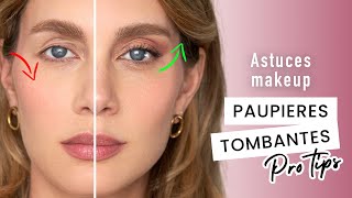 Comment Maquiller les Paupières Tombantes en 5 min [upl. by Clardy]