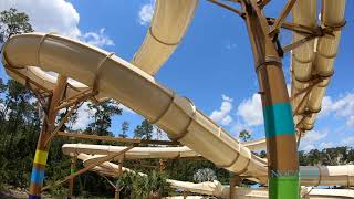 Island Plunge Water Slide at Nocatee Spray Park [upl. by Brent]