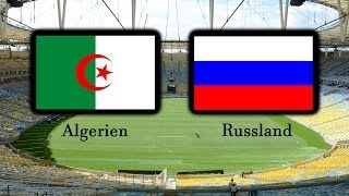 MGs WM 2014 Orakel 047  Algerien vs Russland Weltmeisterschaft [upl. by Shaylynn]