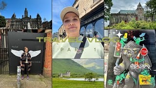 Travel Vlog 2024  Part 1  Manchester Glasgow Loch Lomond  Julie von Moette [upl. by Romo63]