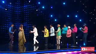 Tarak mehta ka ultha chasmaha team dance with malaika arora in india best dancer [upl. by Aelgna997]