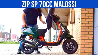 PIAGGIO ZIP SP 70CC MHR PROJECT  VOL GAS MET JOEY [upl. by Eislrahc937]