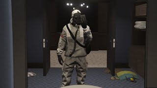 Glitched Outfit GorkafightSuitDufflebagAirtube GTA V ONLINE Wasserschaden204 [upl. by Arramas255]