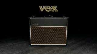 Vox AC30C2X Custom Combo  Gear4music demo [upl. by Narot94]