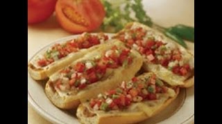 Mexican Molletes with pico de gallo EASY COOKING IN GERMANY [upl. by Ulrika]