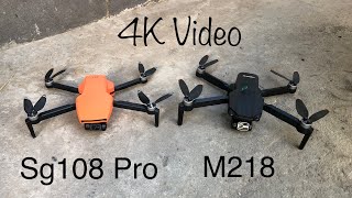 So sánh Flycam Sg108 Pro vs M218 Drone 4K  Nên mua con gì [upl. by Reuben]