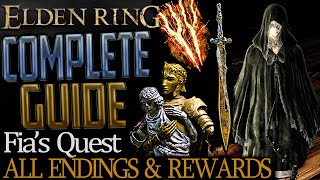 Elden Ring Full Fia Questline Complete Guide  All Choices Endings and Rewards Explained [upl. by Levon]