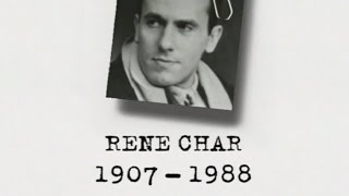 René CHAR – Un siècle décrivains  19071988 DOCUMENTAIRE 1998 [upl. by Laks]