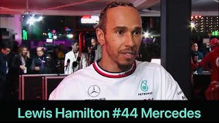 F1 2023 Las Vegas GP Lewis Hamilton Post Race Interview [upl. by Girardi]