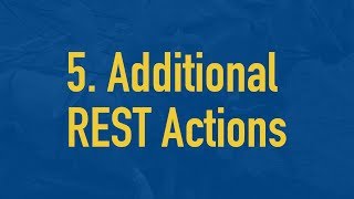 Reactive Angular with RXJS  Additional REST Actions [upl. by Gannes]