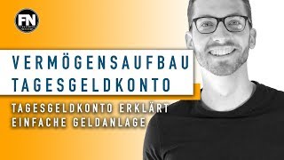 Was ist ein Tagesgeldkonto  Tagesgeldkonto erklärt  einfache Geldanlage Erklärung Tagesgeldkonto [upl. by Llecrad]