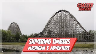 Shivering Timbers OnRide Michigans Adventure [upl. by Fawn]