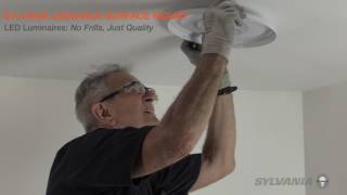 SYLVANIA LEDVANCE Surface Mount Luminaire  Installation Video [upl. by Ishii]