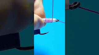 Fishing knot skills with tool fishing shorts [upl. by Yrohcaz]