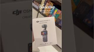 DJI Osmo Pocket 3 Creator Combo Unboxing [upl. by Ireva]