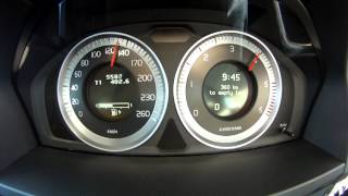 2012 Volvo V60 D5 Automatic acceleration [upl. by Goldman]