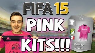 FIFA 15  PINK KITS  Awesome Fifa 15 Kits  EVERY Pink Kit In Fifa 15 [upl. by Mitran243]