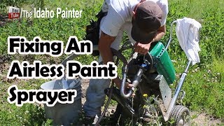 Fixing An Airless Paint Sprayer [upl. by Mrots980]