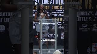 CLARESSA SHIELDS GOING FOR THE HEAVYWEIGHT WORLD TITLE [upl. by Neellek356]