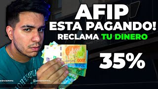 AFIP TE DEVUELVE EL DINERO Devolución 35 de AFIP ✅ PASO A PASO 2022  RETENCIONES AFIP [upl. by Kelci]