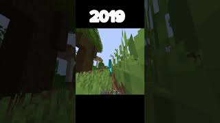 evolution of Minecraft 20112023short [upl. by Fondea]