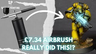 £734 Airbrush Can You REALLY Paint Warhammer With It [upl. by Hanala]