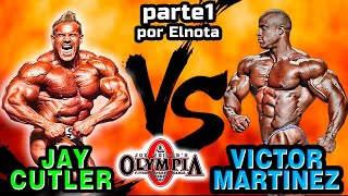 Analizando Mr Olympia 2007 Cutler vs Martinez  por el nota [upl. by Marelya]