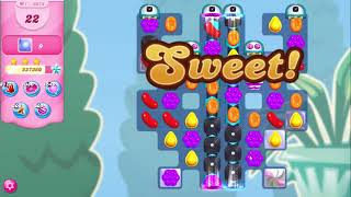 Candy Crush Saga LEVEL 9073 NO BOOSTERS second version [upl. by Nyrac]